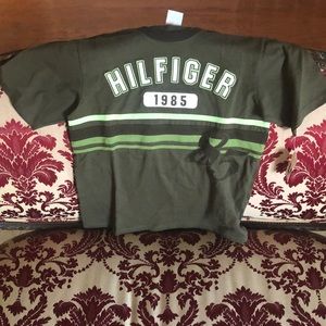 Green boys medium Tommy Hilfiger T-shirt